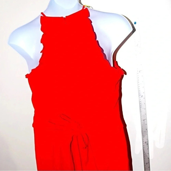 NWT CeCe orange jumpsuit size 14 - Picture 5 of 10